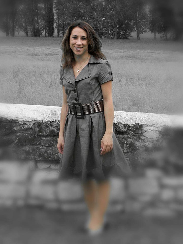 Photographie d’Edwige Bau, mariage dans sa famille en 2008.